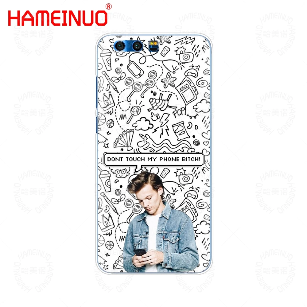 Чехол для телефона One Direction 1d Louis Tomlinson чехол Huawei Honor 10 V10 4A 5A 6A 7A 6C 6X 7X 8 9 NOVA 2 2S PLUS