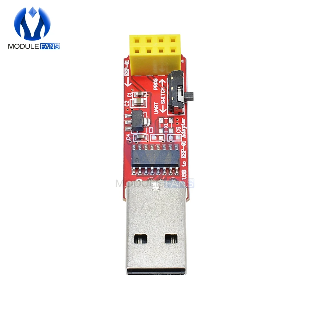DC 3 V USB к ESP8266 ESP 01 адаптер Wi Fi модуль CH340 CH340G TTL водителя последовательный