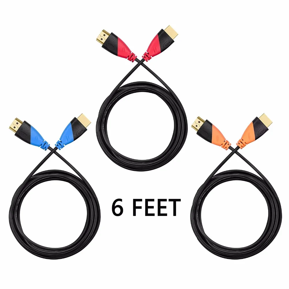 Mirabox HDMI кабель HDMI к HDMI 1,4 кабель 4 K для Xiaomi модуль переключателя Nintend PS4 телевидения ТВ коробка xbox 360 6 ФТ кабель HDMI