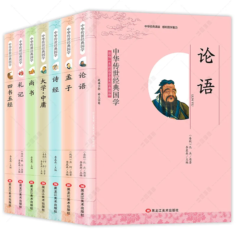 7 шт./компл. анальеты для классических китайских исследования/книга