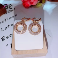be 8 super luxury aaa cubic zirconia statement drop earrings for women bridal earring jewelry accessories bijoux femme e851