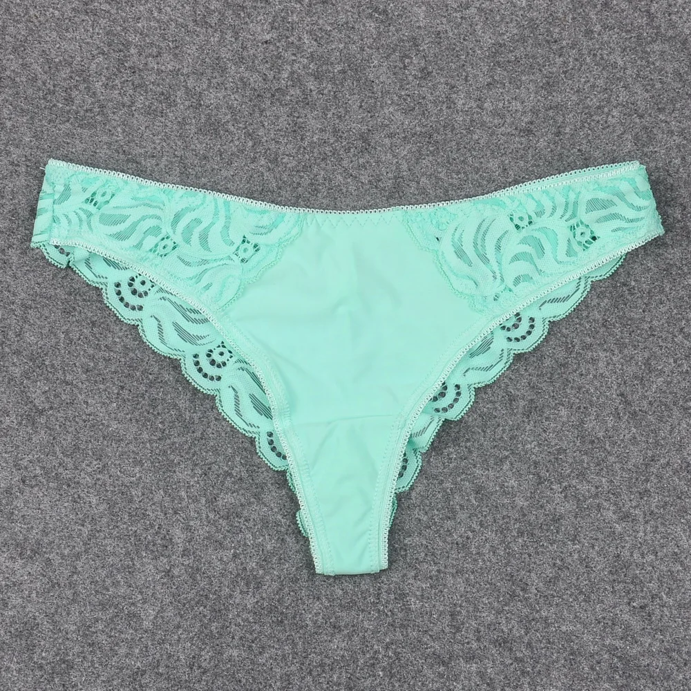 Женские трусики стринги Rorychen в европейском стиле с цветочным принтом