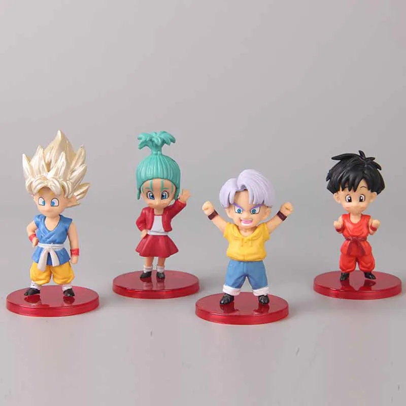 13 шт./лот 11 см Dragon Ball Супер Саян Гоку Beerus Whis Веджета, Фриза Zamasu Frieza наборы фигурки модель игрушки