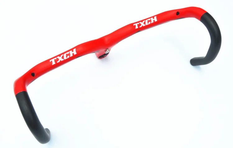 TXCH полный углеродный дорожный интегрированный изогнутый руль/углеродный