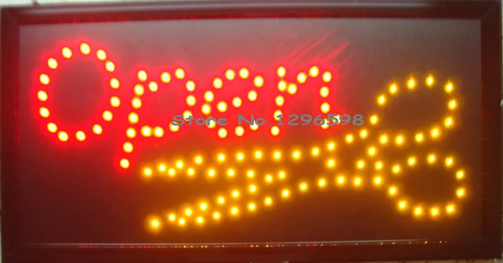 2017 высококачественный светодиодный неоновый открытый знак Парикмахерская