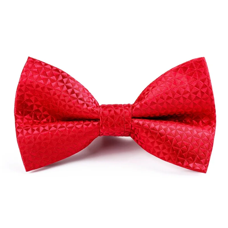 Для мужчин женщин Soild Цвет бабочкой регулируемый палубе Bowties дизайнер платье