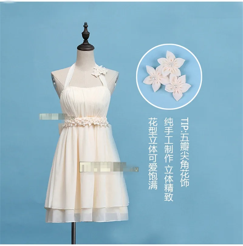 

Anime Fate/Stay Night Saber Tohsaka Rin Matou Sakura Cosplay Costume Mini Dress