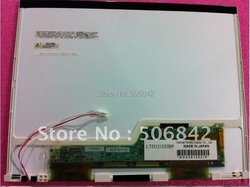 

ЖК-экран для ноутбука 12,1 дюйма LTD121EDBP, новый, 1024x768, 20 контактов