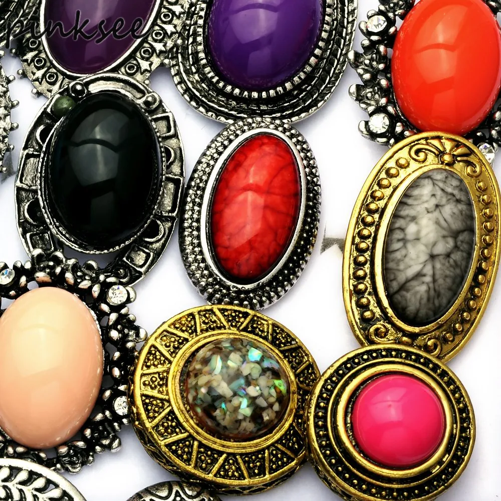 5 шт./партия Женские винтажные кольца с большим камнем|stone rings for women|big stone ringstone ring |