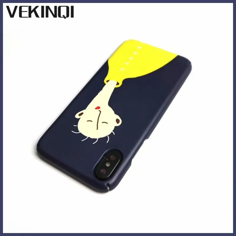 VEKINQI Новые забавные граффити персонажи шесть корнем волоски чехол для телефона