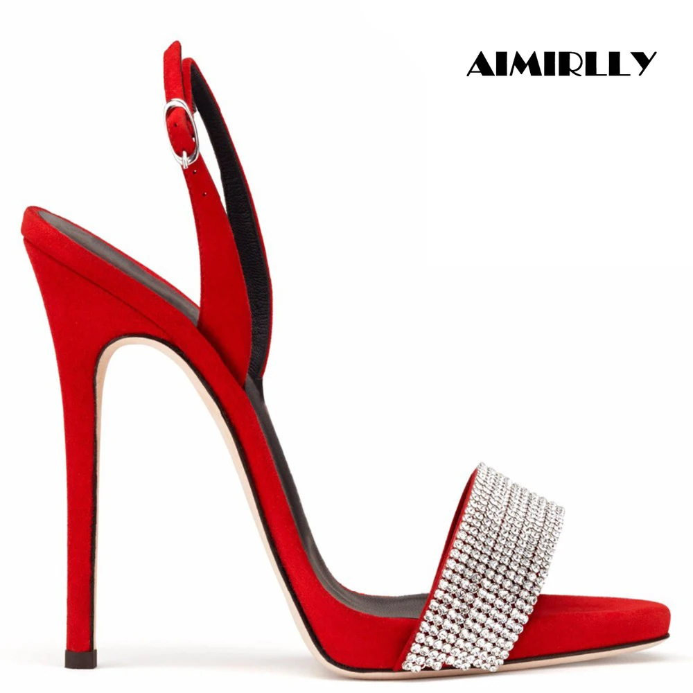 Женские туфли с открытым носком на высоком каблуке-шпильке сандалии украшение из