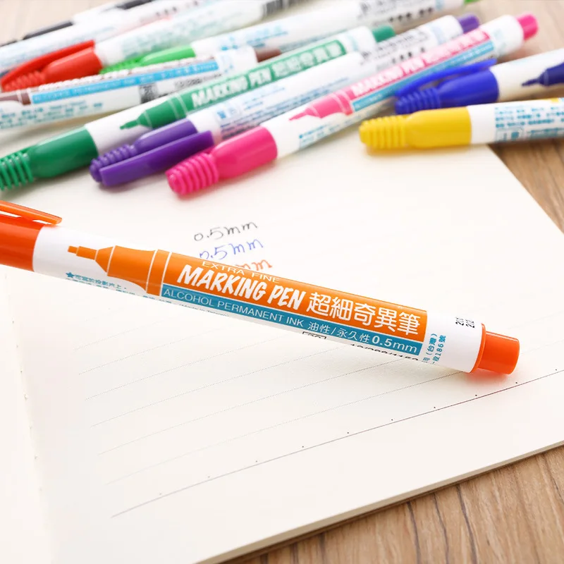 Маркер 0 5 мм 12 цветов Simbalion 800 сверхтонкие чернила на спиртовой основе