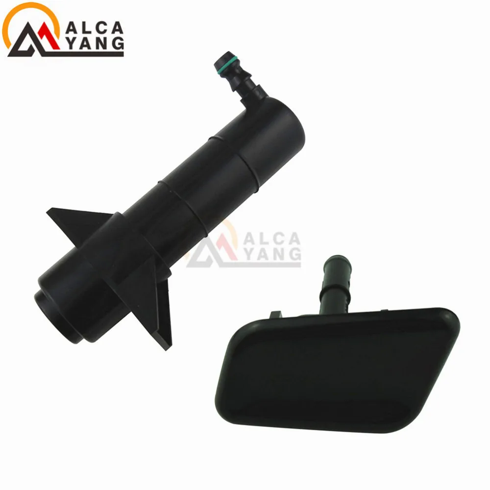 LH-Nozzle Cover Cap Head Lights Washer Nozzle Cover For Hyundai 11-14 Azera 986803V000 986903V000 - Цвет: LH-Nozzle Cover Cap