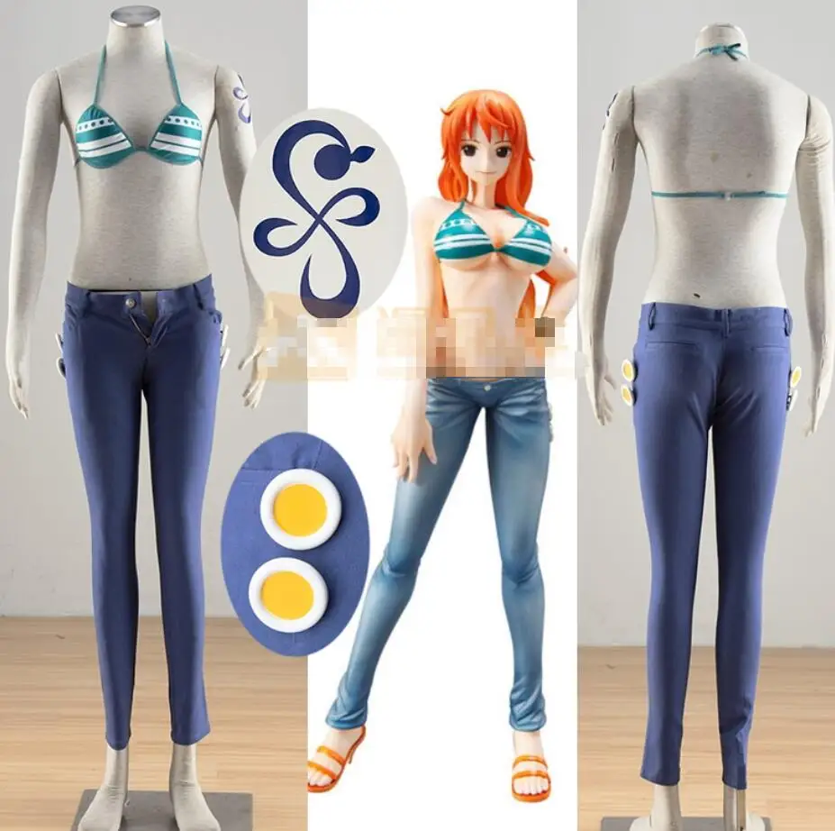 

ONE PIECE Anime cosplay Nami cos cartoon Halloween female cosplay 2 years later Nami costumes 2XS-3XL