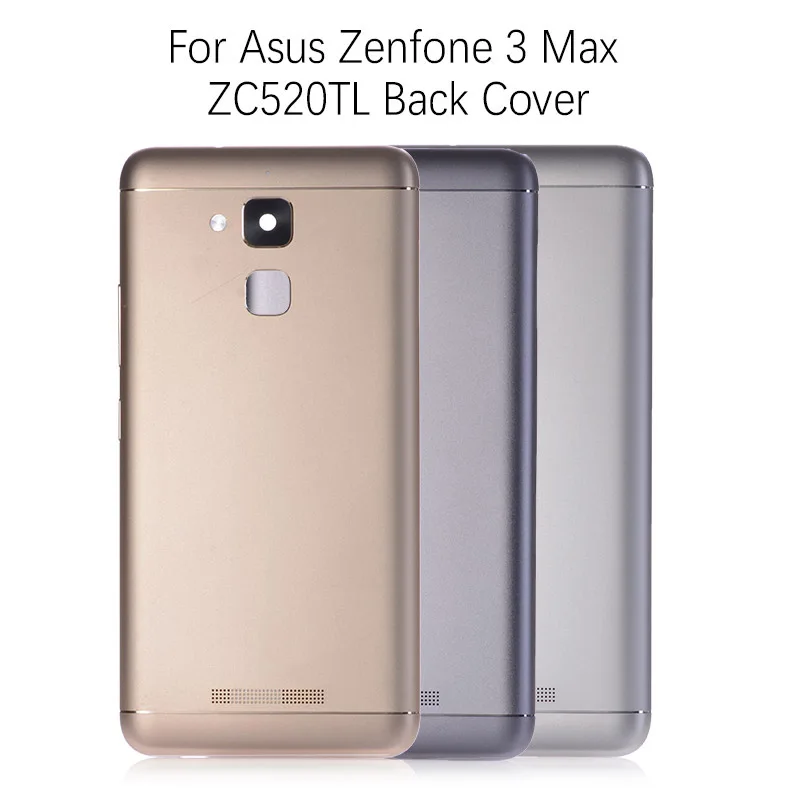 Задняя крышка для ASUS Zenfone 3 Max ZC520TL на батарею золотой