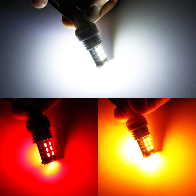 Светодиодный сигнал поворота RXZ 2 шт. T20 W21/5 Вт 7443 7440 W21W 2835 15SMD 7444NA задние стоп