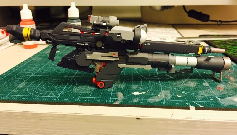 GG/TT DX Hobby Rocket Bazooka анти-MS пистолет для Bandai MG 1/100 MSN-06S Gundam Sinanju Sazabi 2 пушки набор