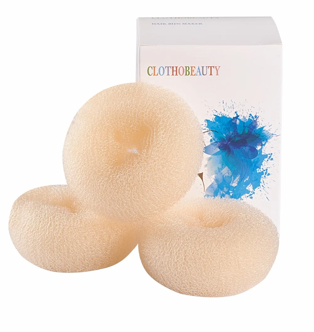 Clothebeauty 3 шт маленький размер дети/дети волосы булочка пончик производитель