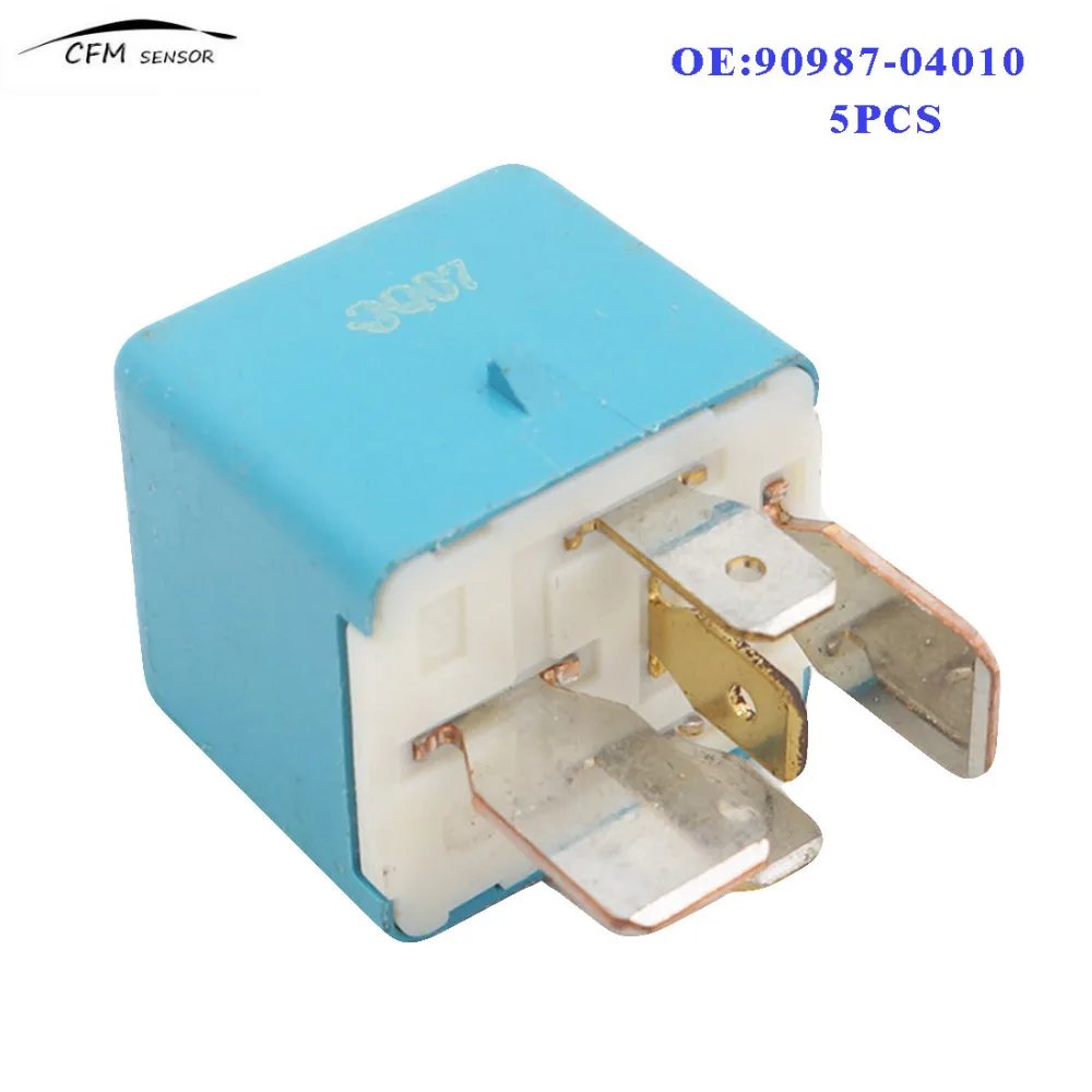 

5PCS New Brand 90987-04010 For Toyota Lexus Blower Motor Relay