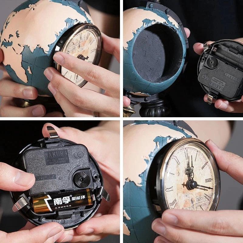 Ретро Глобус украшения Европейский телевизор кабинет офис исследование