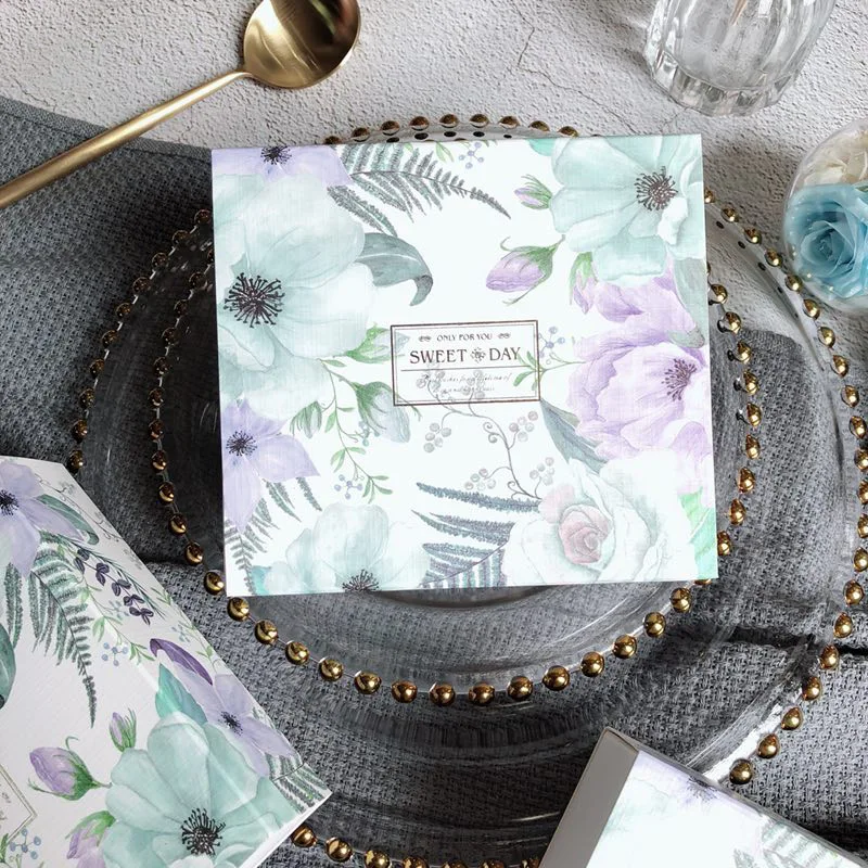 2019 мраморная коробка для конфет с постепенным изменением праздвечерние чные