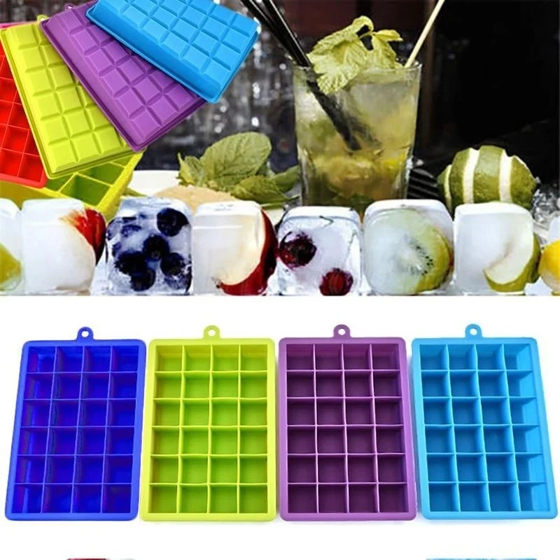 15-полости большой кубический лед пудинг для желе мыла форма лоток силиконовые