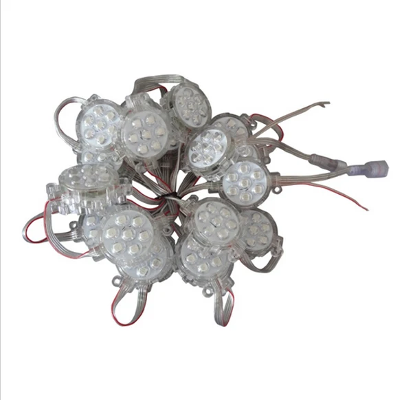 Светодиодный пиксельный модуль белого цвета 7 светодиодов светодиодный