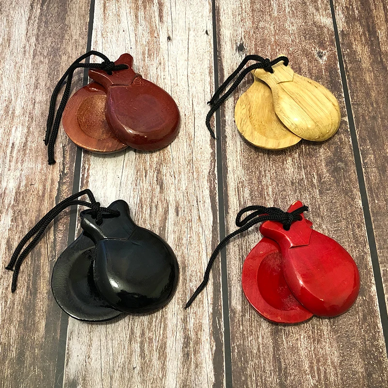 Orff world A Pc деревянные кастаньеты перкуссионные Музыкальные инструменты для