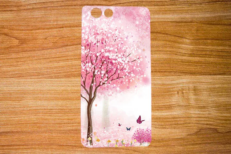 Модный ТПУ силиконовый цветной чехол с цветочным рисунком для Prestigio Muze D3 PSP3530 DUO 3530