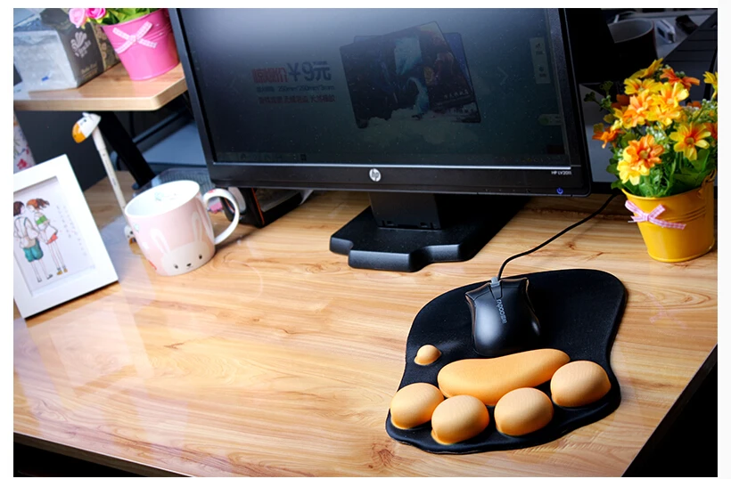 W462 Кошачьи Силикагель Игровой Стол Коврик Для Мыши Случае|desk mouse pad|mouse padmouse pad mat |