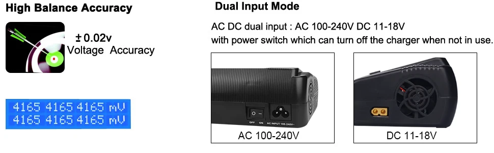 Горячая HTRC C150 Lipo зарядное устройство батарея Rc AC/DC 150 Вт 10A RC Баланс Dis зарядное устройство для LiPo LiHV LiFe Lilon NiCd NiMh Pb батарея