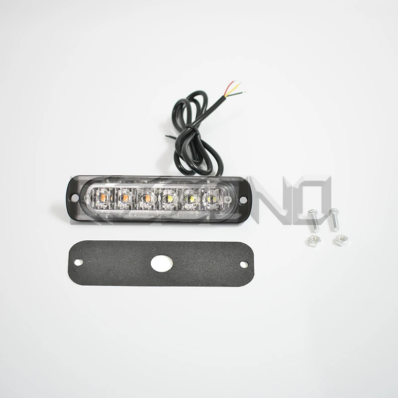 12V24V 2/4 шт 6 светодиодных стробоскопических сигнальных огней Стробоскопическая