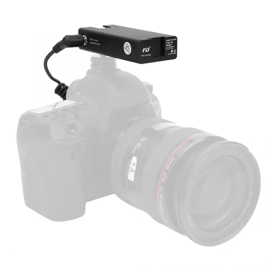 Портативная DR-E6 LP-E6 батарея DC муфта внешний источник питания для Canon 5D2 5D3 5D4 Camer