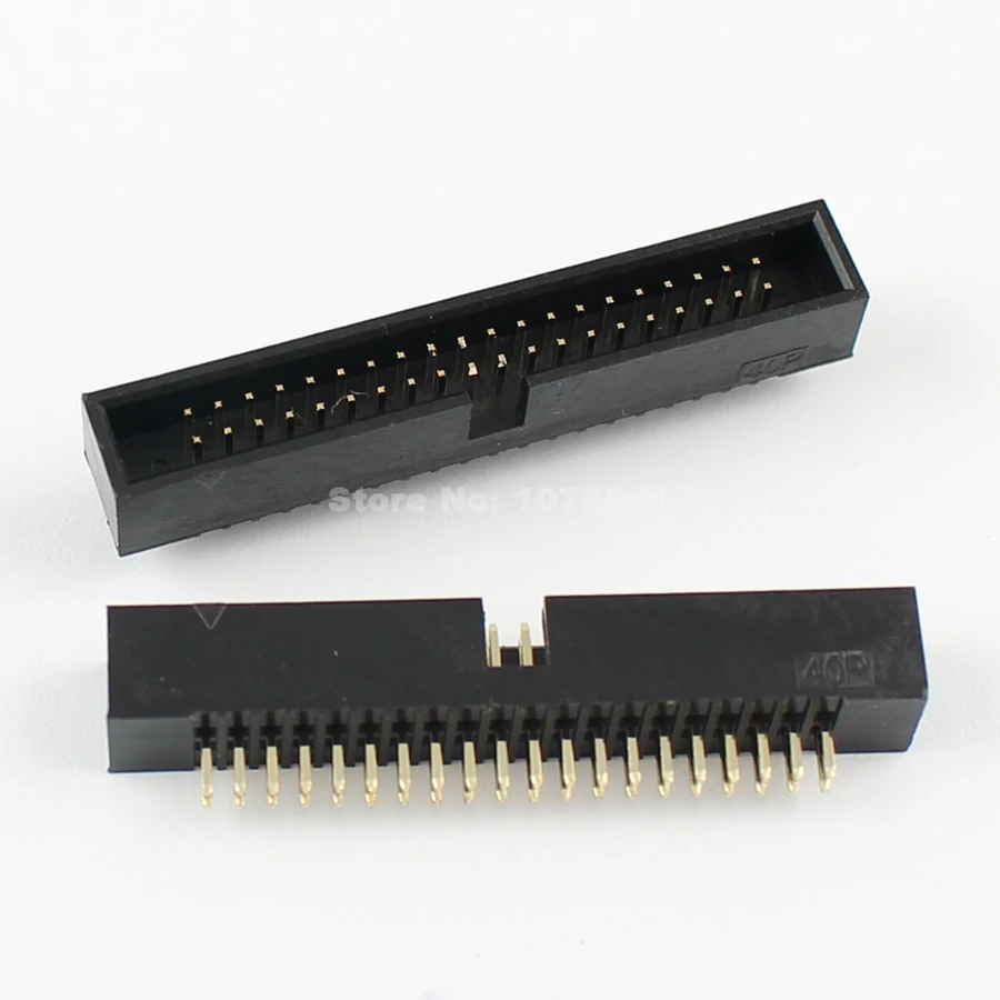 10 шт. 1 27 мм 2x20 Pin 40 DIP Штекерный кожух PCB Box Header IDC коннектор|connector idc|connector 1.27mmconnector |