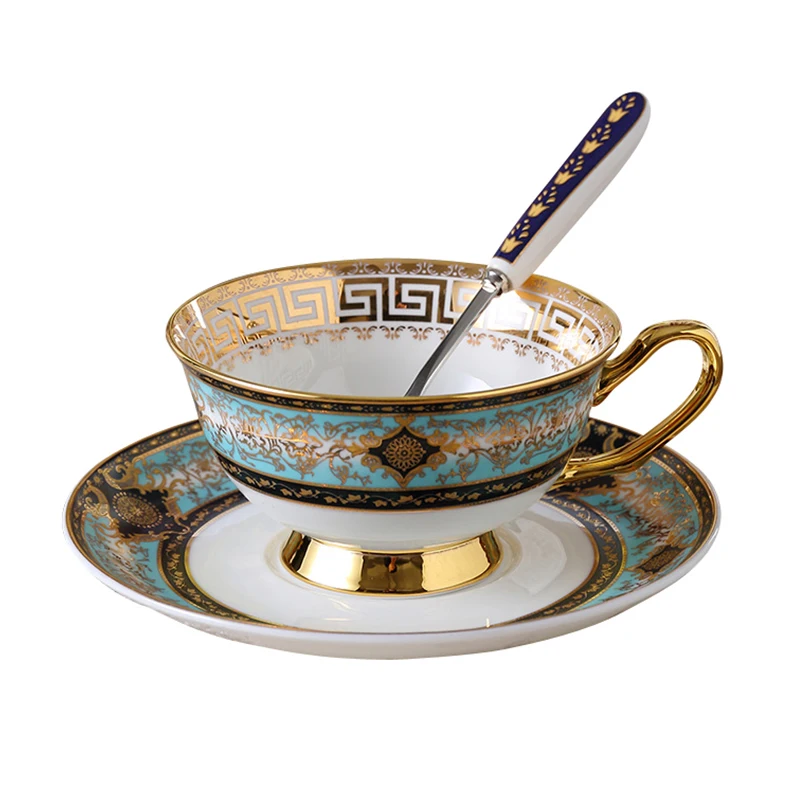 Европейский высококачественный кофейный набор из костяного фарфора