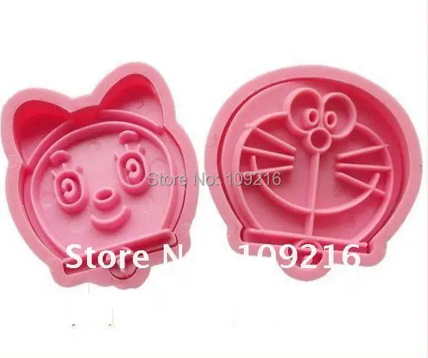 2 шт./компл. пластиковая фреза для пищевых продуктов и печенья Doraemon/фреза|cookie