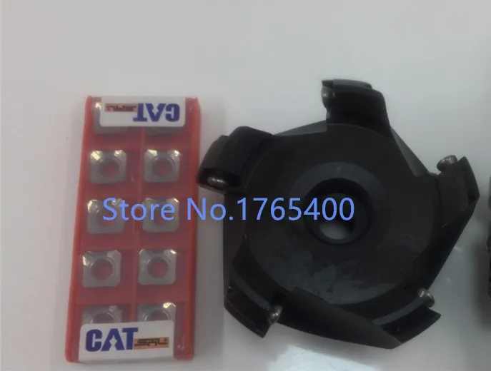 Новый R8 7/16 FMB27 держатель + SE KM 45 градусов торцевая фреза резак KM12 80 27 5T 10 шт. SEKT1204