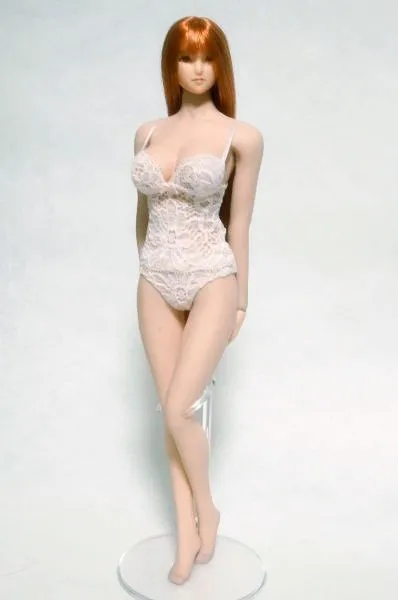 Estartek 1/6 сексуальный белый кружевной комбинезон для Phicen Tbleague Jidaoudoll Verycool Фигурка