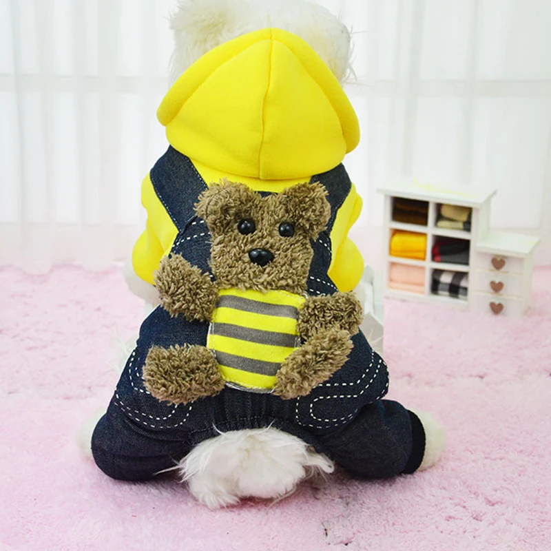 Новая Осенняя зимняя одежда для собак теплые пальто маленьких модная чихуахуа