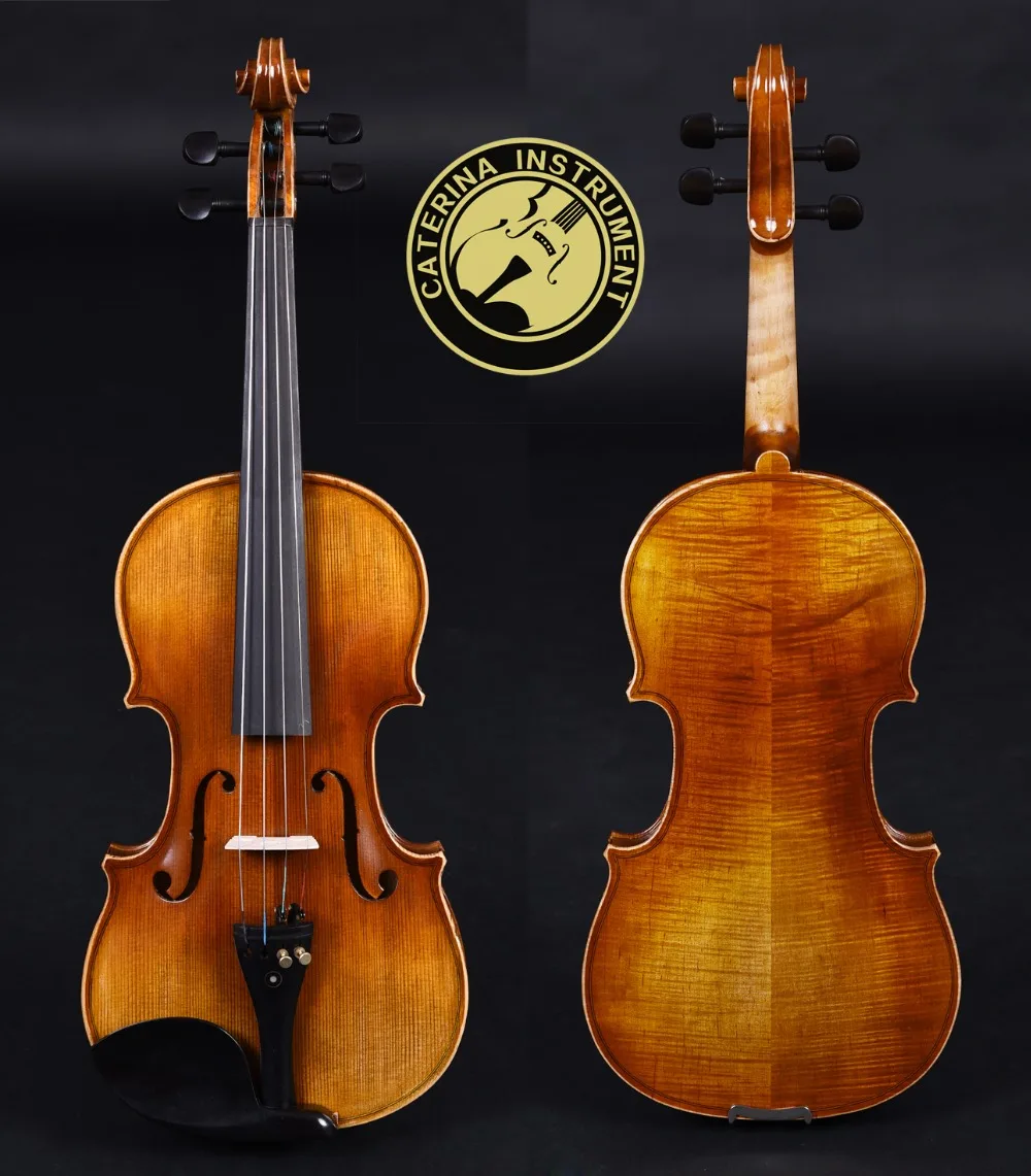 Гусеница VA402 скрипки среднего класса ручной работы|handmade violin|violin handmadeviolin 2/4 |