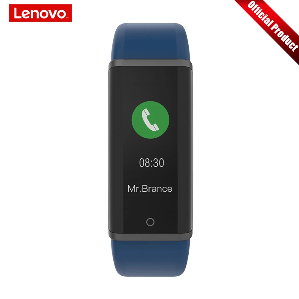 Lenovo Smart Bracelet HX03F IP68 Waterproof Fitness Pedometer Heart Rate Detector Android iOS Tracker | Электроника