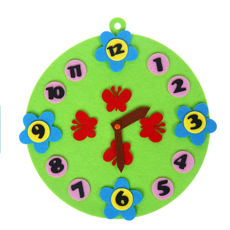 Детские Ранние развивающие часы время погода обучения когнитивные игрушки для