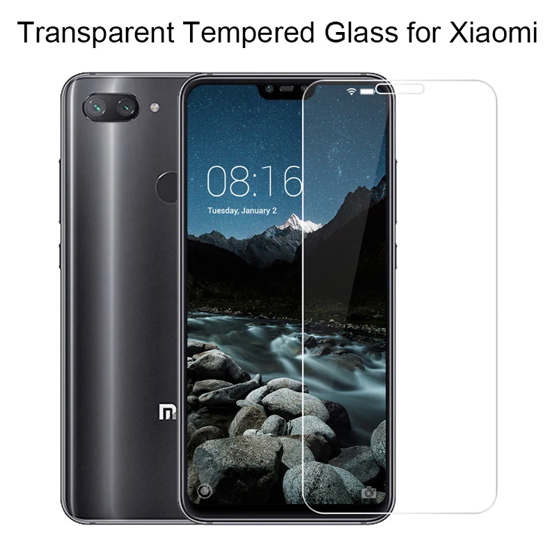 Tempered Glass for Pocophone F1 Screen Xiaomi Mi A2 Lite A1 8 SE Pro Mi5S Mi6 Note3 | Мобильные телефоны и аксессуары