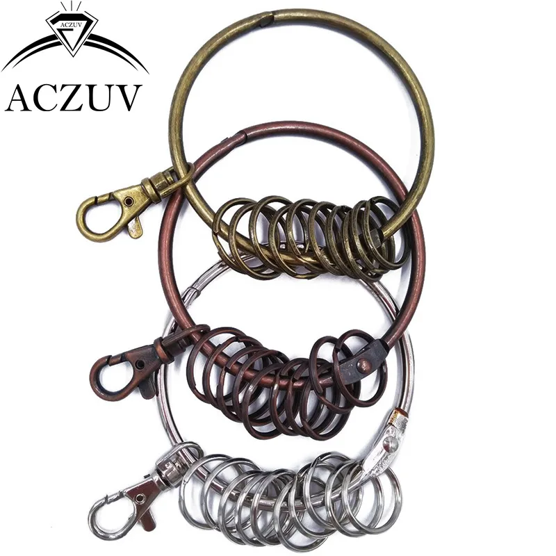 20 шт брелок большой 80 мм аксессуары для ключей 25 маленькое кольцо и 38 шарнирная