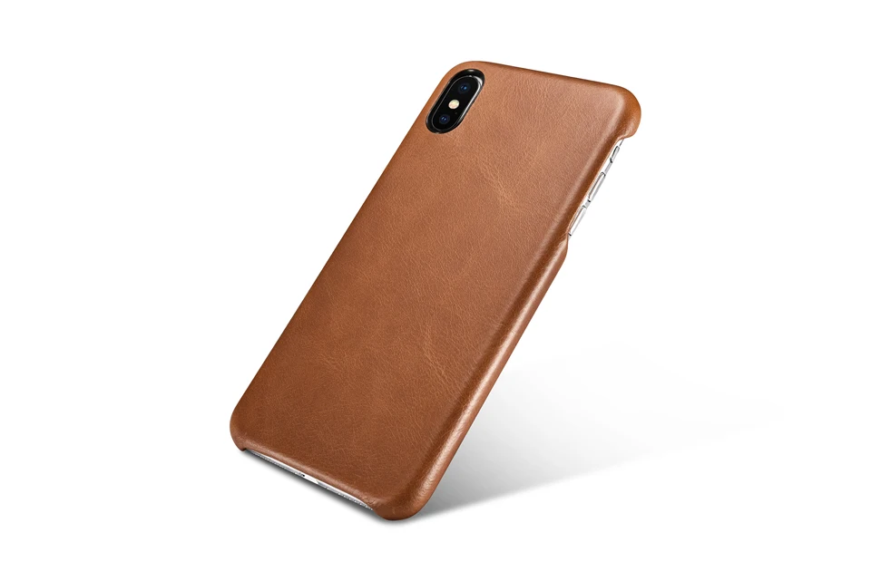ICarer для iPhone XS Max чехол Роскошный милый тонкий Винтажный чехол из натуральной кожи защитный чехол для телефона XS Max задняя крышка
