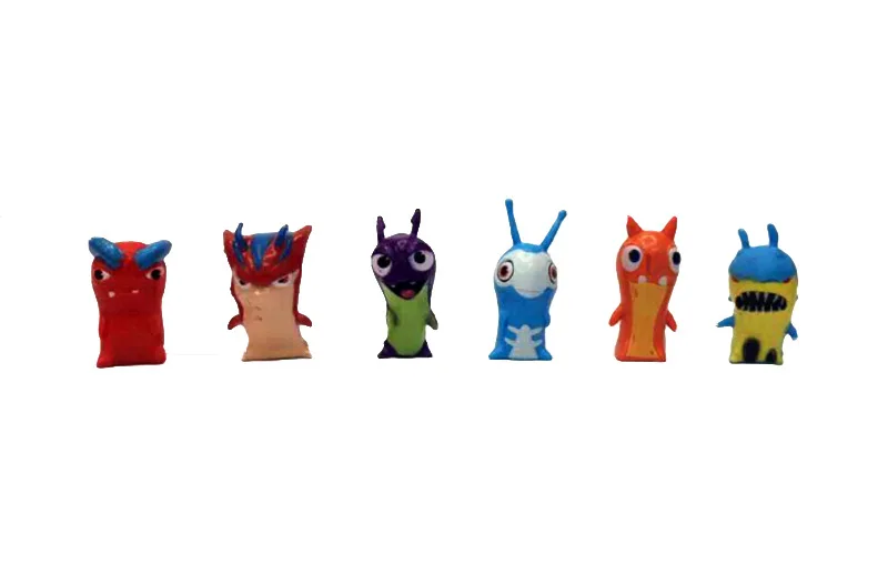 24 шт. Slugterra модель игрушки 5 см с рисунком из аниме мультфильм &quotСлагтерра&quot мини