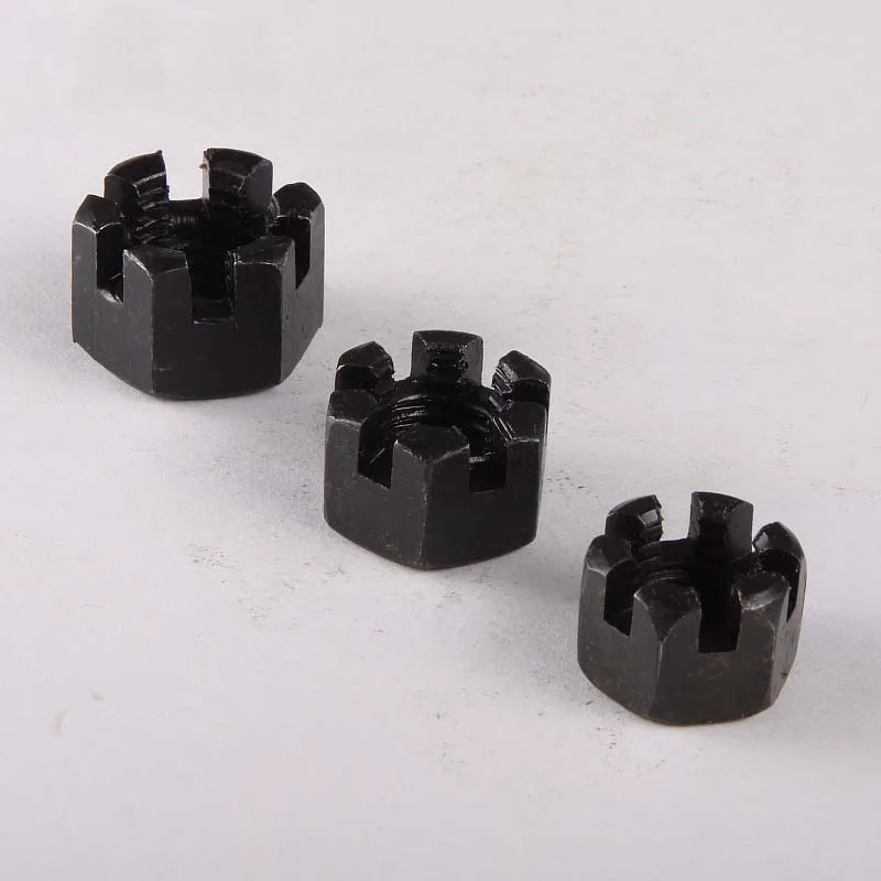 3 шт. гайки с пазом шлицевые шестигранные цветущие рубанковские M10 GB58|nut m10|m10 nutm1 nut |