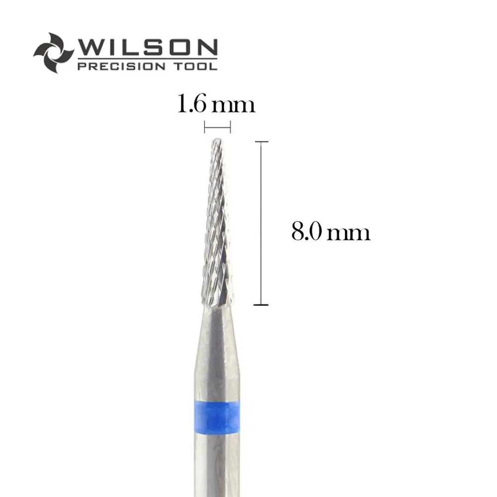 

Cross Cut - Super Fine(5000104) - ISO 110 - Tungsten Carbide Burs - WILSON Carbide Nail Drill Bit&Dental Burs