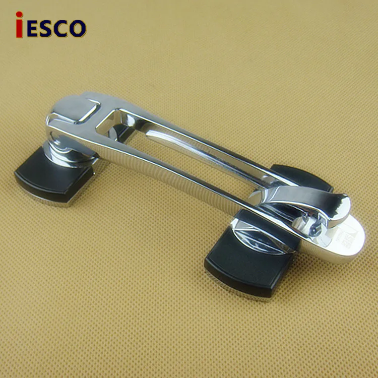 

2pcs Light chrome active anti-theft button / anti-theft door button safety chain buckle