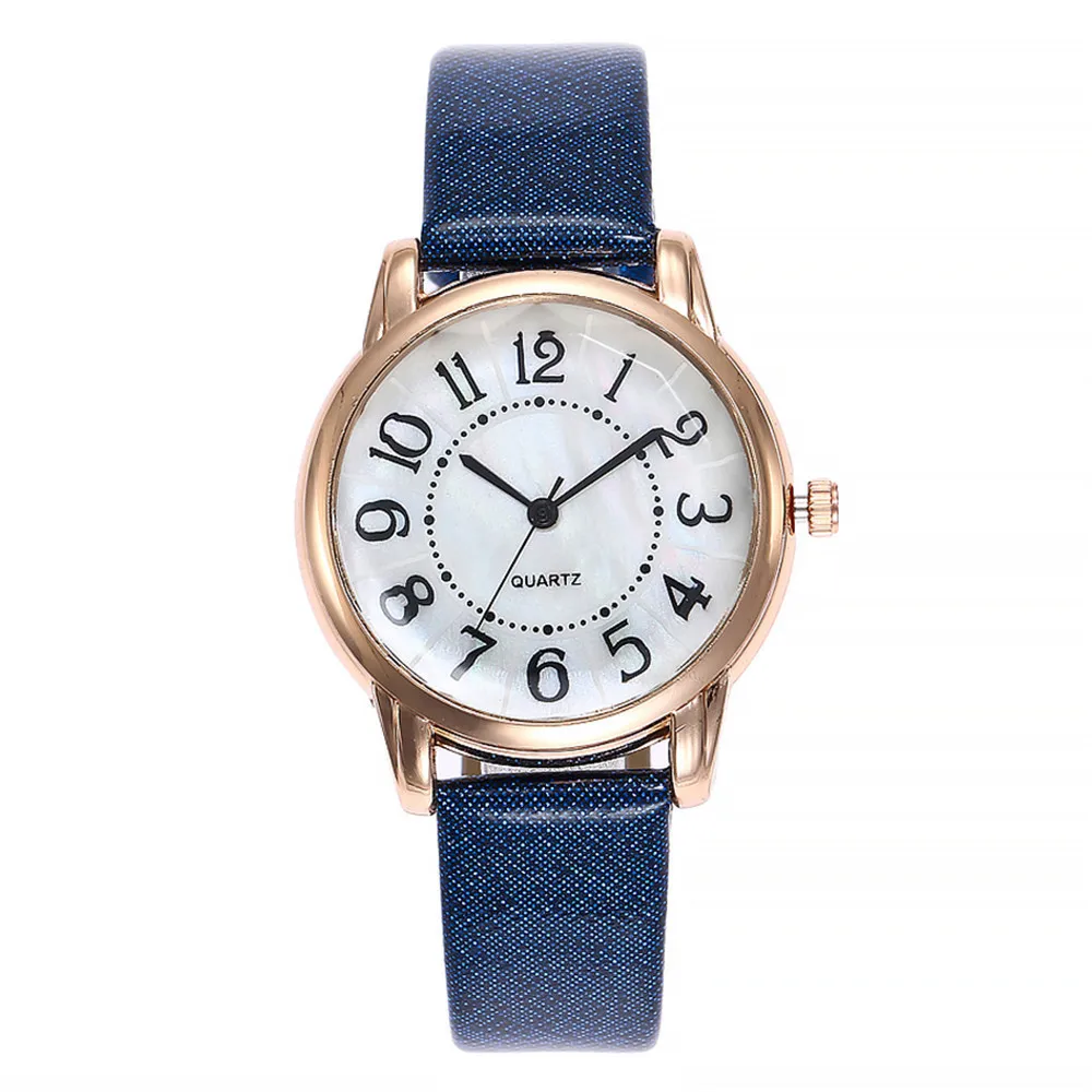Vansvar Women Wristwatches Casual Quartz Leather Band Newv Strap Analog watch ladies clock women 2021 woman watches | Наручные часы